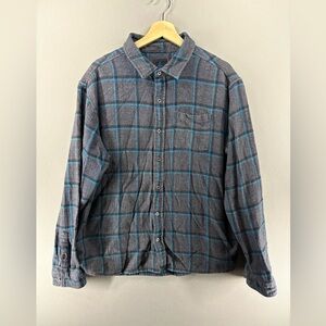 Prana | Shirts | Prana Mens Dolberg Flannel Shirt Small Tall Green  display picture 1